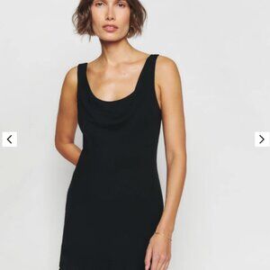 NWT Reformation Rudie Dress Size 2 in Black Tags Attached